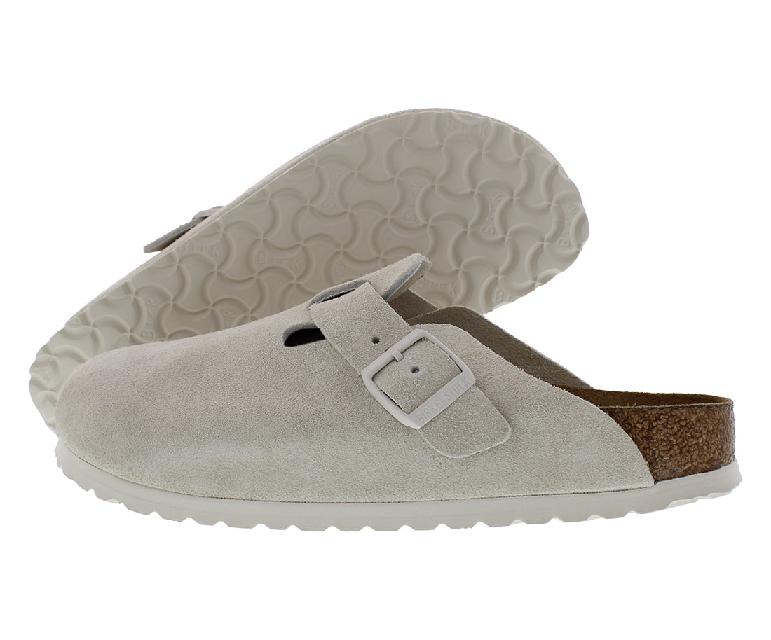 靴 Birkenstock Boston size 41 Birkenstock Boston BS Narrow Suede Clog, 41, Brown - Walmart.com