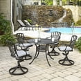 thumbnail image 3 of Home Styles Largo 5PC Dining Set w/ Cushions-Chair Option:4 Arm Chairs, 3 of 4