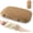Brown, variant on HIKEMAN Camping Memory Foam Pillow - Ultralight Travel Backpacking Ergonomic Pillow with Removable Cover,Neck Lumbar Support for Outdoor Camp,Sport,Hiking,Backpacking Sleep (Purple)