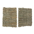 thumbnail image 2 of 2x Natural s for Rabbits Grass Mat Rabbit Hay Feeder Guinea Mat Toy, 2 of 8