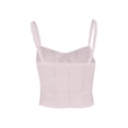 thumbnail image 6 of DHFJKG Sleeveless Crop Tank Top Women Sexy Low Cut Square Neck Slim Fit Camisole Spaghetti Strap Going Out Sweet Stylish Tops, 6 of 6