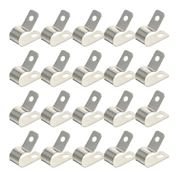 Raindrops 50Pcs Cable Clips Cord Fastener Clips Wire Management Fixing Clamps for Cables