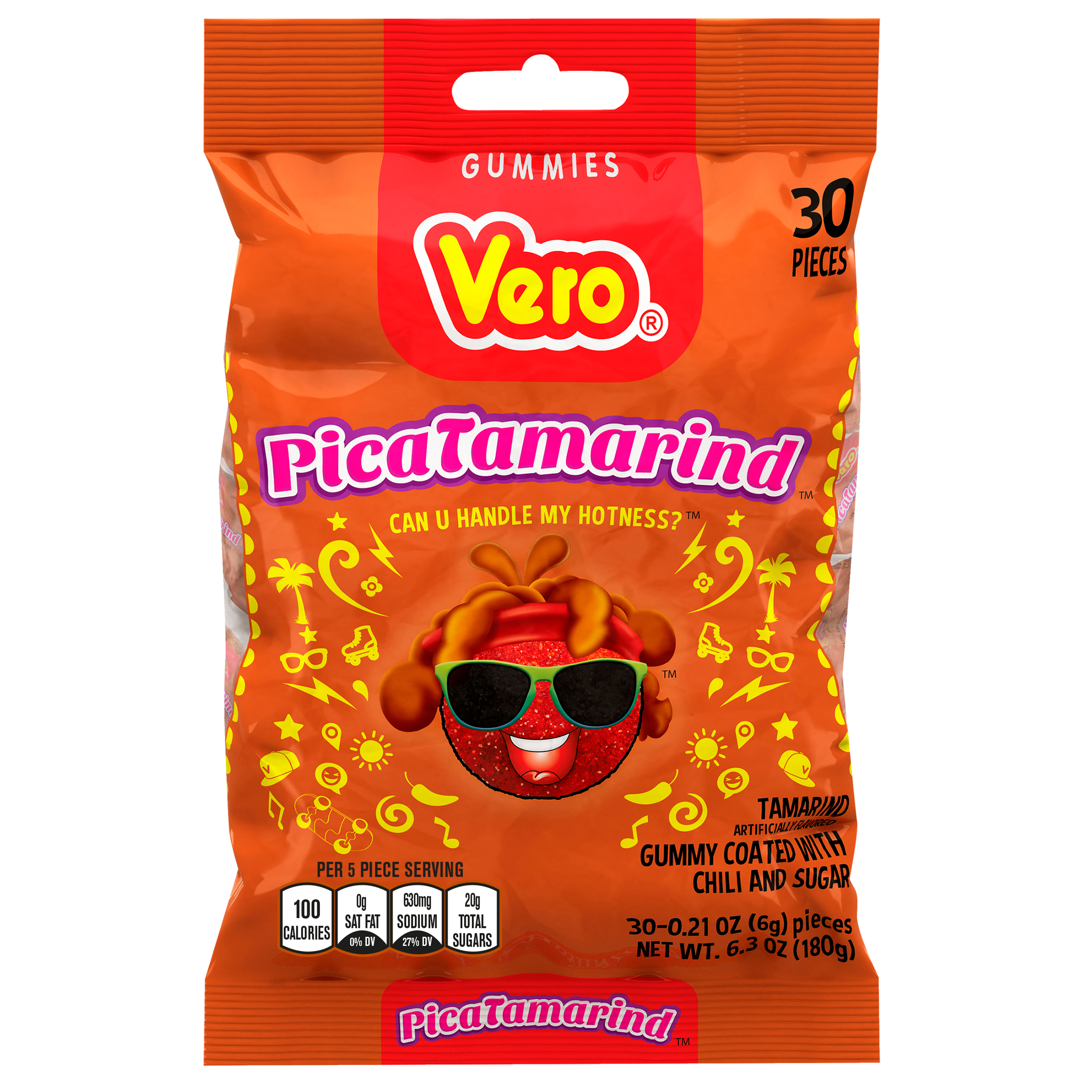 Tamarind Gummy Chili | Sour candies for confectionery shops