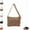 Brown, variant on Minimalist Tassel Women's Clutch – Retro Cotton Rope Woven Bag, Vacation Boho Beach Purse, Beach Bags for Women