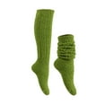 thumbnail image 2 of Ashirexll Warm Socks for Women, Womens Ankle Socks, Wool Knit Long Leg Warmers Loose High, 2 of 2