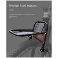 thumbnail image 1 of Bicycle Front Rack Bicycle Basket Bracket Mountain Bike Front Rack Alloy Front Fork Rack Bicycle Equipment, 1 of 7