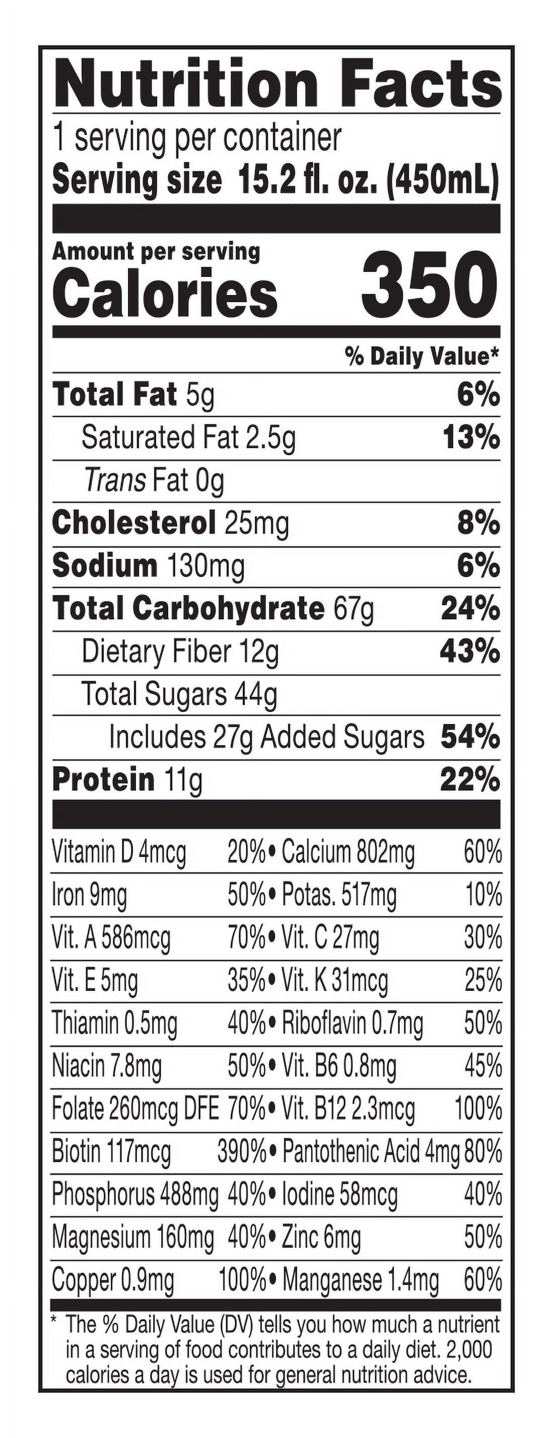 Bolthouse Farms Fruit Smoothie, Strawberry Parfait, 15.2 fl. oz. Bottle