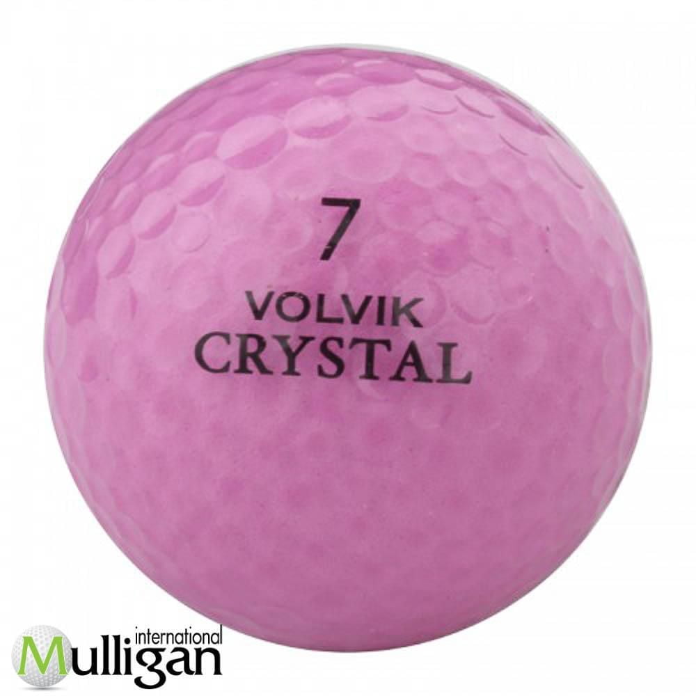 Mulligan - 12 balles de golf récupérées Volvik Crystal 1st Generation 5A/4A, Mix