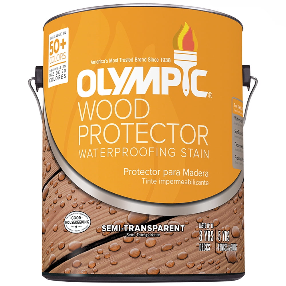 Olympic Wood Protector SemiTransparent Exterior Waterproofing Wood