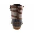 thumbnail image 3 of Sperry Saltwater Wool Plaid Duck Boot | STS85517 Brown, 3 of 6