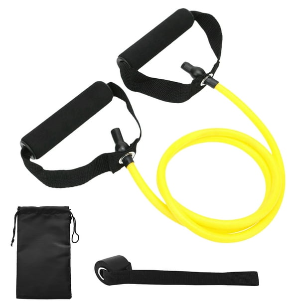 Resistance Toning Tube Bands Fitness Workout Elastic Exercise Band with