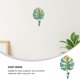 thumbnail image 5 of GOOHOCHY 1 mini gancho de pared con forma de hoja, para colgar ropa, llavero de pared para el hogar (verde), 5 of 7