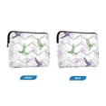 thumbnail image 7 of FORMRS 15"-15.6" Laptop Sleeve Protective Case Soft Carrying Quilted Computer Bag Cover, Purple Birds, 7 of 7