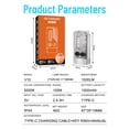 thumbnail image 6 of Electric torch,Led With 365nm With Modes Support Modes Support Alarm With 365nm Uv Work With Modes Keychain Work With Portable Led With Twirltide, 6 of 7
