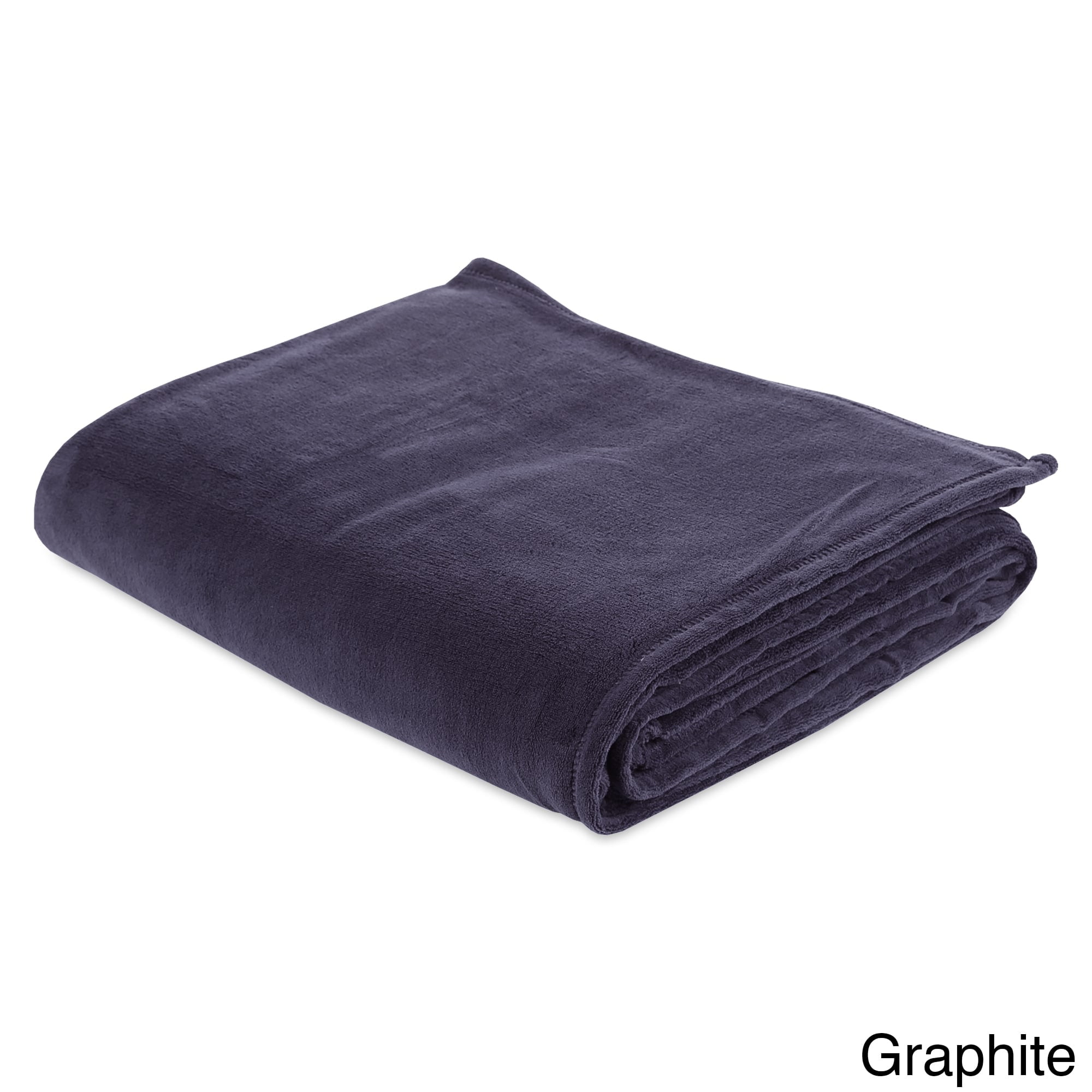 King, Cadet Blue Berkshire VelvetLoft Polyester Blanket 