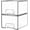 Clear-4.4 In Tall, variant on SENYUM Upgrade Clear Stackable Storage Drawers,4.4'' Tall Acrylic Drawer Containers for Organizing,Bathroom Organizers and Storage Bin Box,Plastic Makeup,Medicine Organizer Bins for Cabinet,Undersink