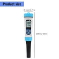 thumbnail image 5 of 5 In 1 Digital Acidity TDS Meter Temperature Tester Conductivity Water Filter Purity Pen with Backlight, 5 of 17