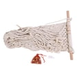 thumbnail image 1 of Tapiz tejido de macramé hecho a mano de estilo nórdico, maceta colgante, cesta, arte de pared, 1 of 8