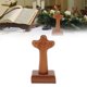 thumbnail image 4 of Decoración de mesa de cruz de Madera ANGGREK Grabado A Mano de Palo de rosa, 4 of 8
