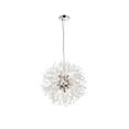 thumbnail image 1 of Elegant Lighting 3507D18C Solace 9 Ceiling Lights with Pendant Lamp, Chrome, 1 of 1