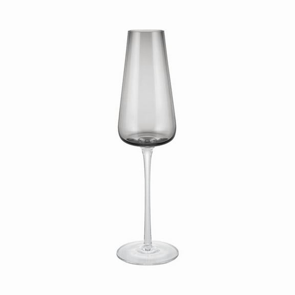 Blomus 64277 Belo Champagne Glasses, Smoke - Set of 2