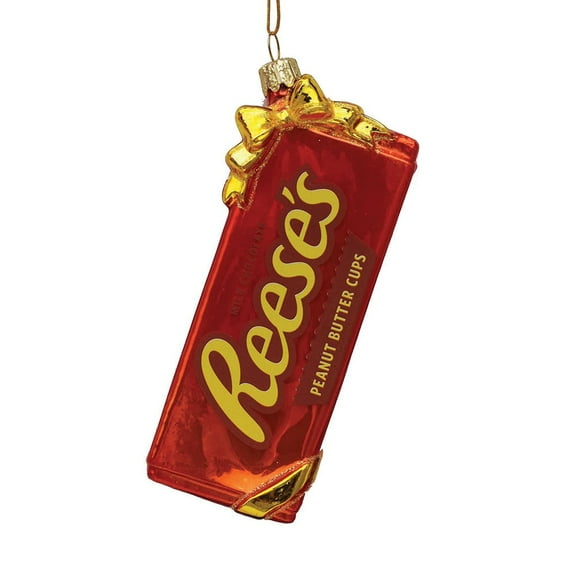 Kurt S. Adler 5-Inch Hershey's Glass Reese's Ornament