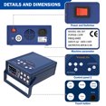 thumbnail image 6 of Upgrade Ionic Foot Bath Detox Machine, LCD Display Ion Foot Spa Detox Machine, 8 Detox Modes for Home Use Beauty Salon with Arrays, Heating Waist Belt, 6 of 8