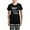 With Checker Pant, variant on CafePress - Caffeine Molecule Pajamas - Women's Short Sleeve Print T-Shirt and Pants Dark Cotton Pajama Set