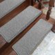 thumbnail image 4 of Escaleras 65*24*3 cm - Kit de 2 peldaños de escalera - Cinta de correr autoadhesiva - Alfombra interior antideslizante, Tira antideslizante semicircular, Marrón, Polipropileno, 4 of 5