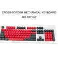 thumbnail image 2 of HEVIRGO 104Pcs/Set Double Color Backlight Keycap for Cherry MX Mechanical Keyboard, 2 of 10