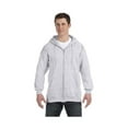 thumbnail image 1 of Hanes Men's Light Steel Full-Zipper Hoodie, Style F280, 1 of 1