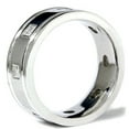 thumbnail image 3 of Pompeii 3/4ct Princess Cut Mens Comfort Fit Wedding Band Ring (G/H,SI), 3 of 3