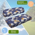 thumbnail image 6 of Pzuqiu Golf Balls Print Golf Cart Seat Covers Comfortable Golf Cart Front Seat Covers Seat Cover Accessories Soft Portable Protective Cushion Suitable for All Seasons, 6 of 7