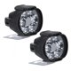 thumbnail image 4 of Luz de motocicleta, 2 piezas, 6 focos LED, resistente al agua, faro delantero, rendimiento confiable, 4 of 9