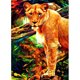 thumbnail image 1 of Taladro de pintura de diamante (DE6294) 5D DIY Tiger Full Rhinestone Home Art Craft (E207) 30x40cm FLhrweasw Nuevo, 1 of 1
