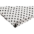 thumbnail image 3 of Bacati Black/White Polka Dots & Stripes Changing Pad Cover, 3 of 5