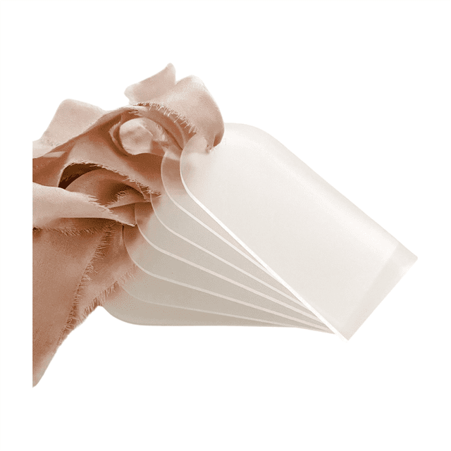 Elegantes Tarjetas de Lugar para Bodas con Cinta de , Etiquetas de Mesa de Acrílico con 15 Letreros