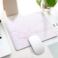 thumbnail image 1 of 22cm*18cm*0.3cm Mouse Pad Rubber + Cloth Marble Pattern Non-slip Game Pad, 1 of 8