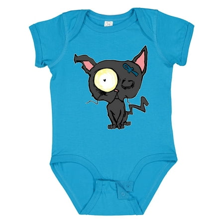 

Inktastic Goth Animals Pets Black Cat Gift Baby Boy or Baby Girl Bodysuit