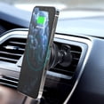thumbnail image 2 of Charging Pad Suitable For Iphone12 Anti-Slip Integrated Useful 15W Black Car Charger, 2 of 10