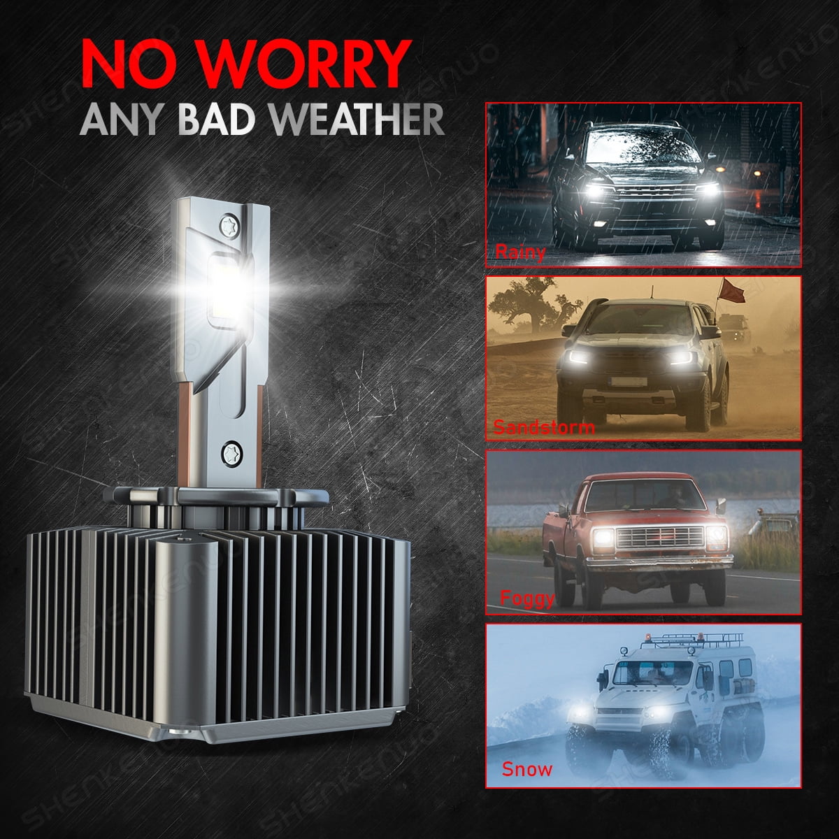 Juego De 2 Bombillas HID D3S 35W 6000K Para Faros De Xenón | OEM 66340, 42403, 42302
