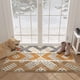 thumbnail image 1 of Alfombra de Entrada Interior, Felpudo Lavable y Ultra Absorbente, Felpudo Antideslizante para Interior, Exterior, Dormitorio, Cocina, baño, Pasillo, 60 x 90 cm, Amarillo, 1 of 5