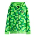 thumbnail image 1 of Minecraft Chandail à Capuchon Personnage Creeper pour Enfants/garçons, 1 of 5