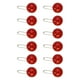 thumbnail image 4 of 12x llavero de Pickleball, adorno de Pickleball, amuletos de bolsa portátiles creativos, llavero de Metal colgante de bolsa para decoración de mochila Rojo, 4 of 8