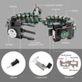 thumbnail image 3 of 20 in 1 Adjustable Paracord Survival Bracelet, Tactical Emergency Gear Kit Includes SOS LED Flashlight, Compass, Rescue Whistle and Fire Starter-Outdoor Hiking Camping, 3 of 4