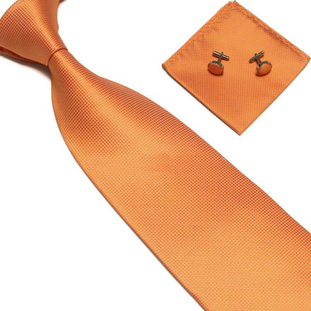 Mens Solid Formal Business Silk Woven Tie Wedding Party Groomsmen Necktie