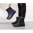 thumbnail image 2 of Botas de lluvia para hombre, botas bajas impermeables, botas de lluvia cortas antideslizantes, chanclos de moda para hombre, zapatos de cocina para parejas, zapatos de goma, 2 of 6