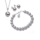thumbnail image 1 of Set Zvezda Crystals Pearls color Lavander plata .925 Zvezda ZET-PRL-LAV, 1 of 5