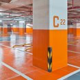 thumbnail image 4 of AURARMLET Protective Corner Guards For Pillars Rubber Multi 60.0X7.5X7.5In Parking Areas 1Set, 4 of 8