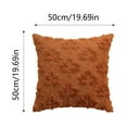 thumbnail image 2 of Maple Leaf Fall Pillow Covers 20x20 Inch Autumn Harvest Decorative Throw Pillow Cases Soft Plush Polyester Couch Cushion Covers for Farmhouse Sofa Bed Room Home Decor Orange Seasonal, 2 of 4